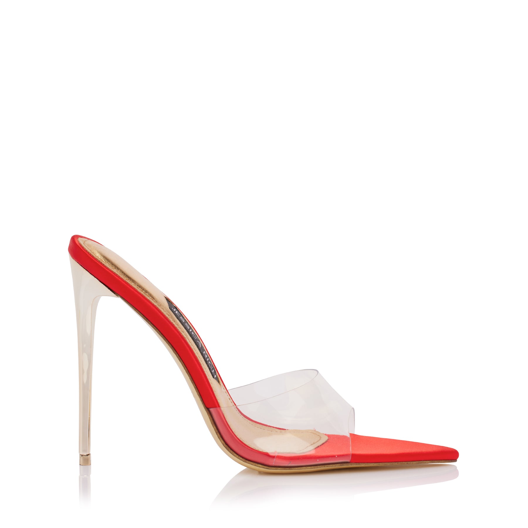 RACY MULE 120 MM | SATIN RED