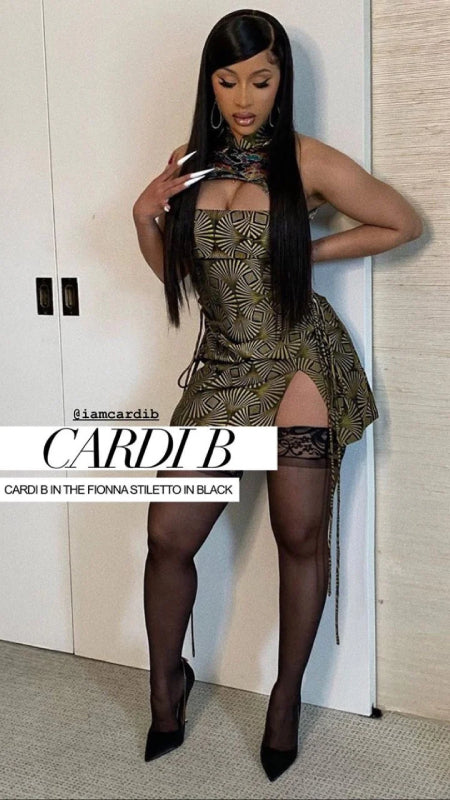 CARDI B IN JESSICA RICH FIONNA BLACK