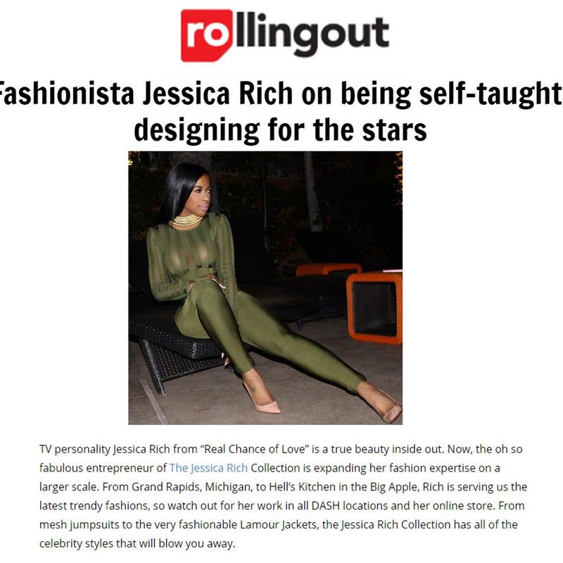 OWNER JESSICA RICH FEAURED IN ROLLING OUT MAGAZINE