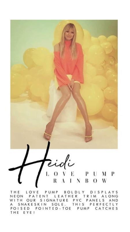 HEIDI KLUM IN JESSICA RICH