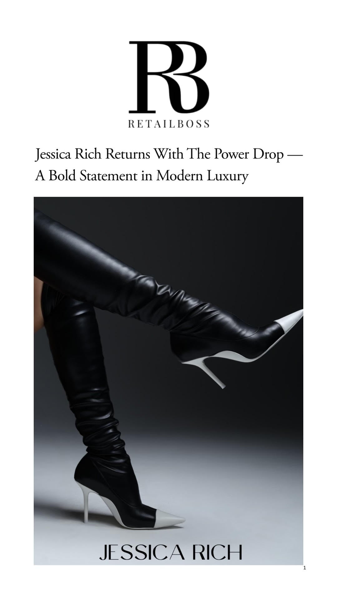 JESSICA RICH SITS DOWN WITH RETAIL BOSS