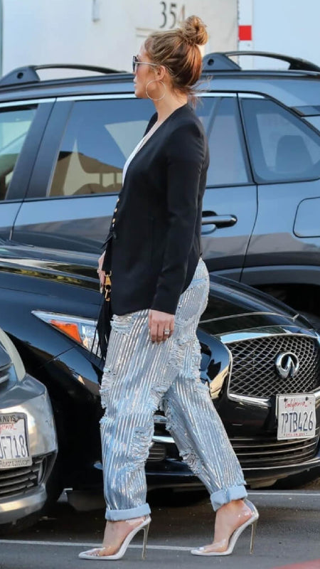 JLO IN JESSICA RICH FANCY WHITE