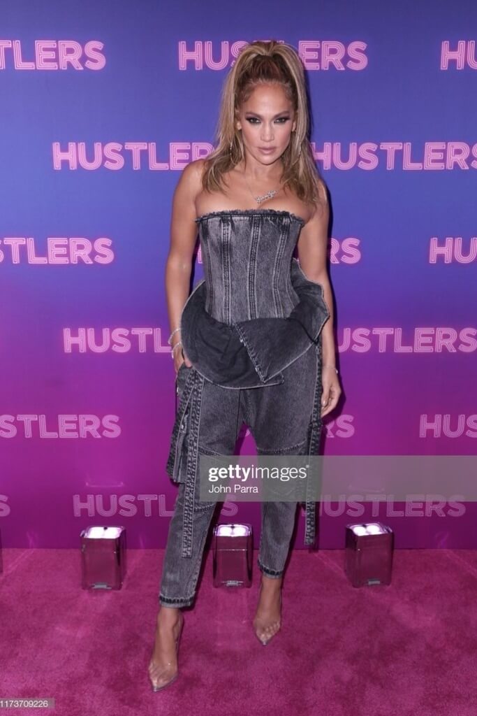 JLO WEARS JESSICA RICH TO HUSTLERS PREMIERE NYC