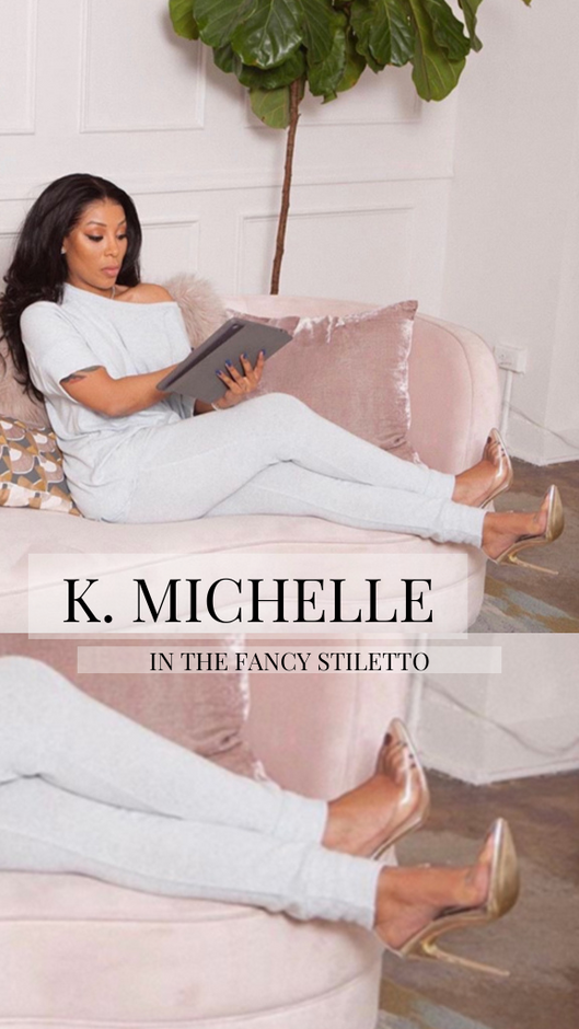 K MICHELLE IN JESSICA RICH FANCY STILETTO