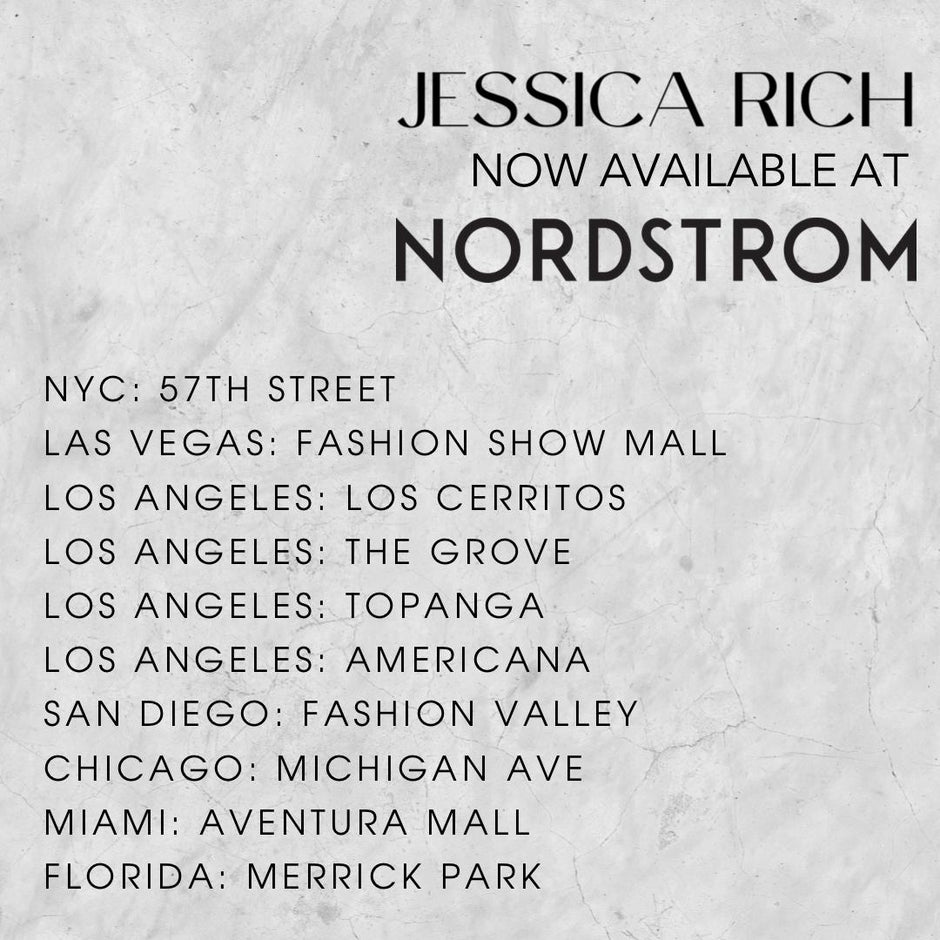 JESSICA RICH AVAILABLE AT NORDSTROM