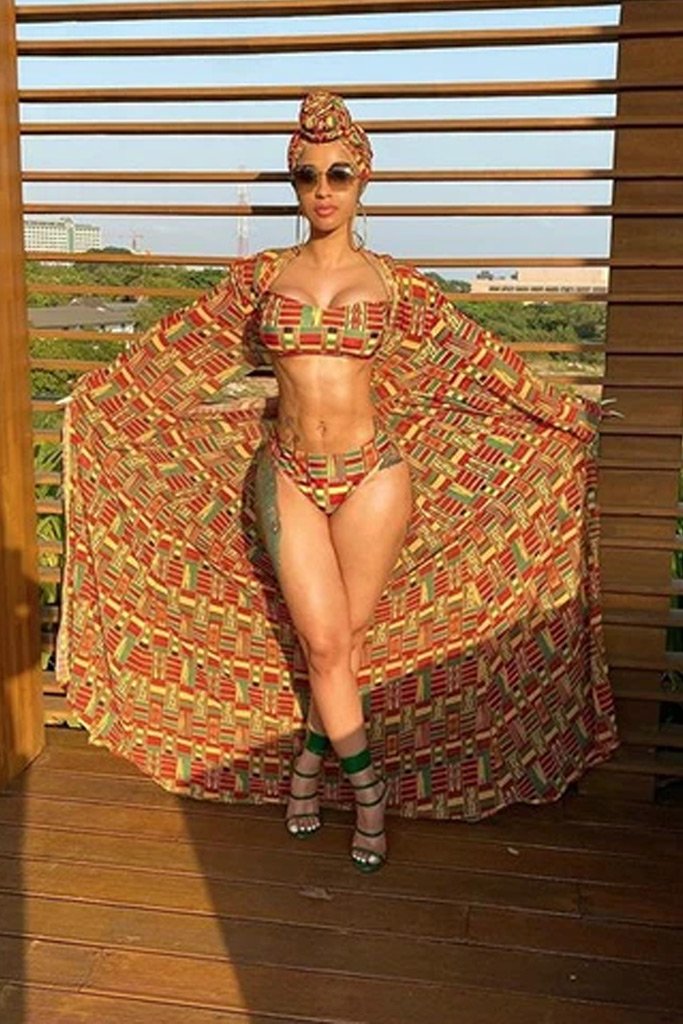 CARDI B IN GODDESS SANDAL