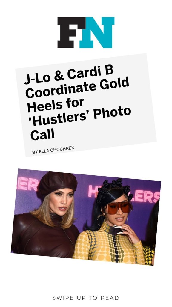 JESSICA RICH X FOOTWEAR NEWS X CARDI B