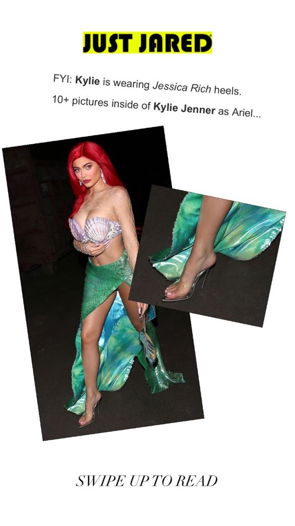 KYLIE JENNER X JUST JARED NEWS HALLOWEEN