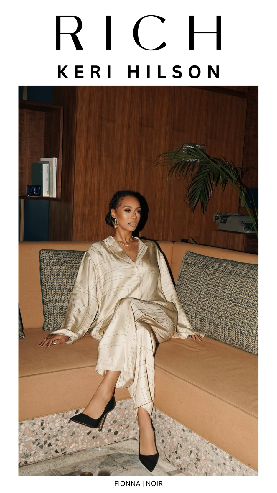 KERI HILSON WEARING FIONNA NOIR