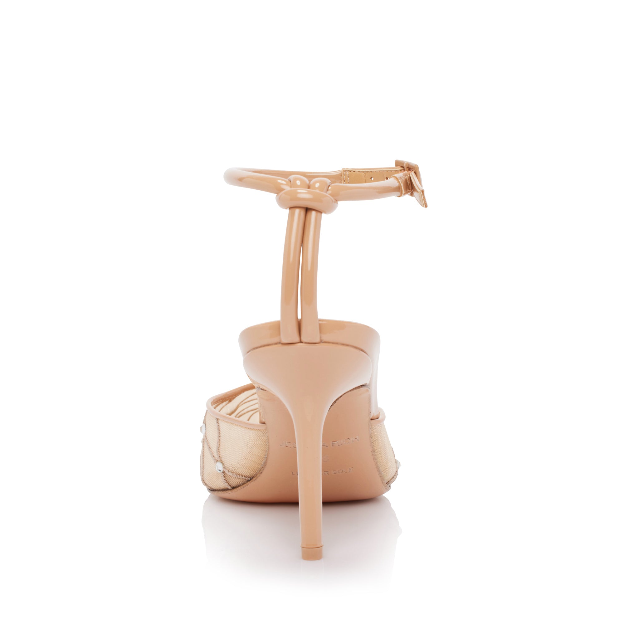 AMORA MESH SLINGBACK 90 MM | NUDE