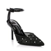 AMORA MESH SLINGBACK 90 MM | NOIR