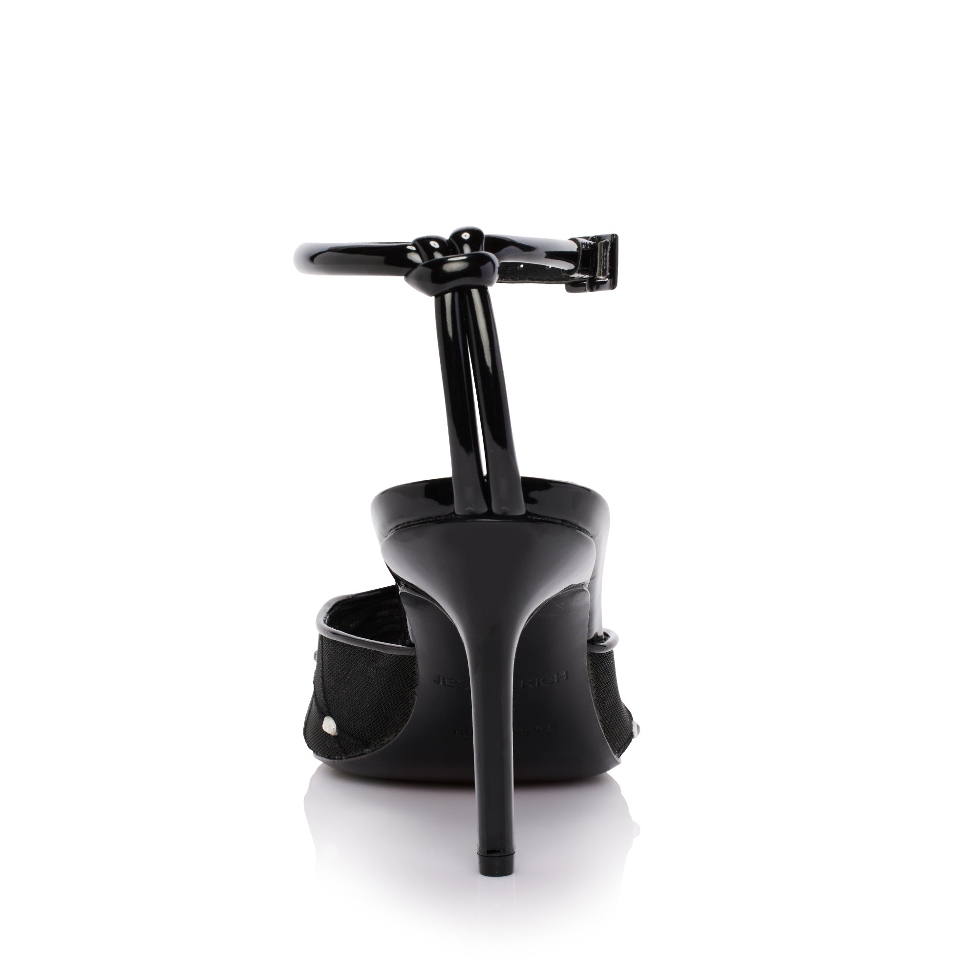 AMORA MESH SLINGBACK 90 MM | NOIR