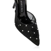 AMORA MESH SLINGBACK 90 MM | NOIR