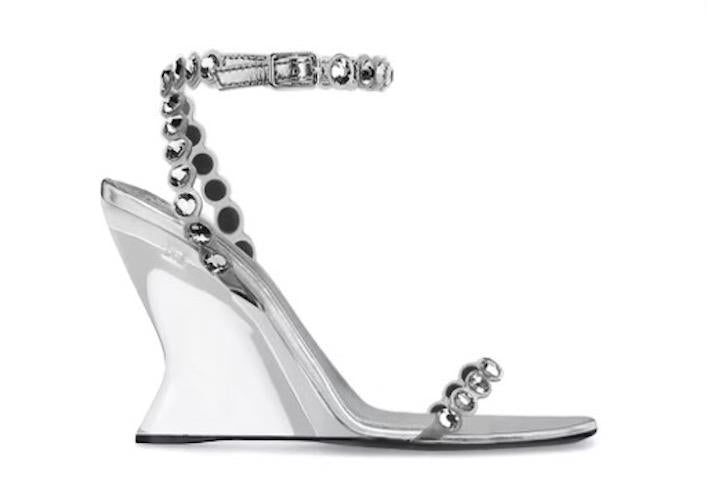 DIAMOND WEDGE 90 MM | SILVER