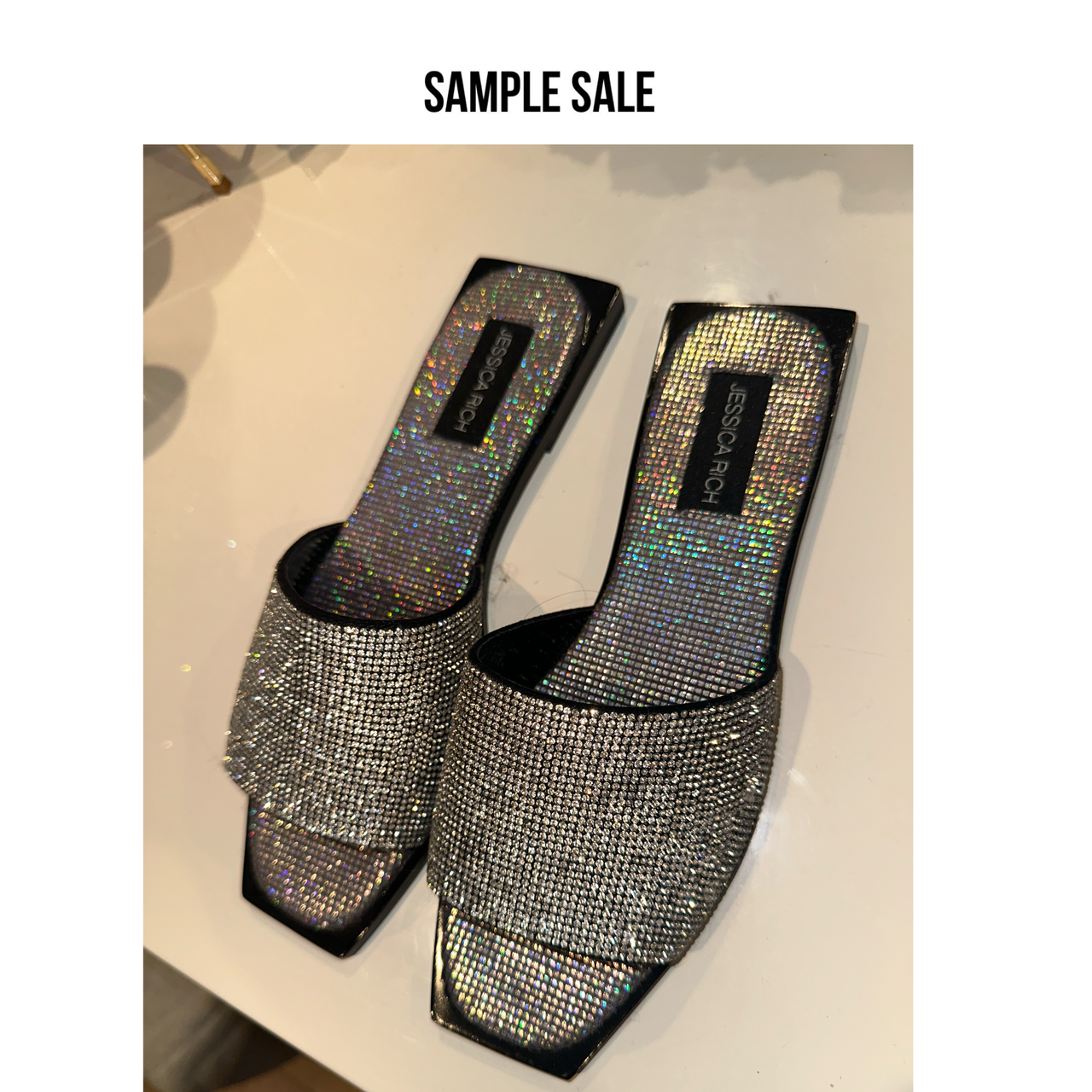 SAMPLE SALE | DIAMOND FLAT | SILVER