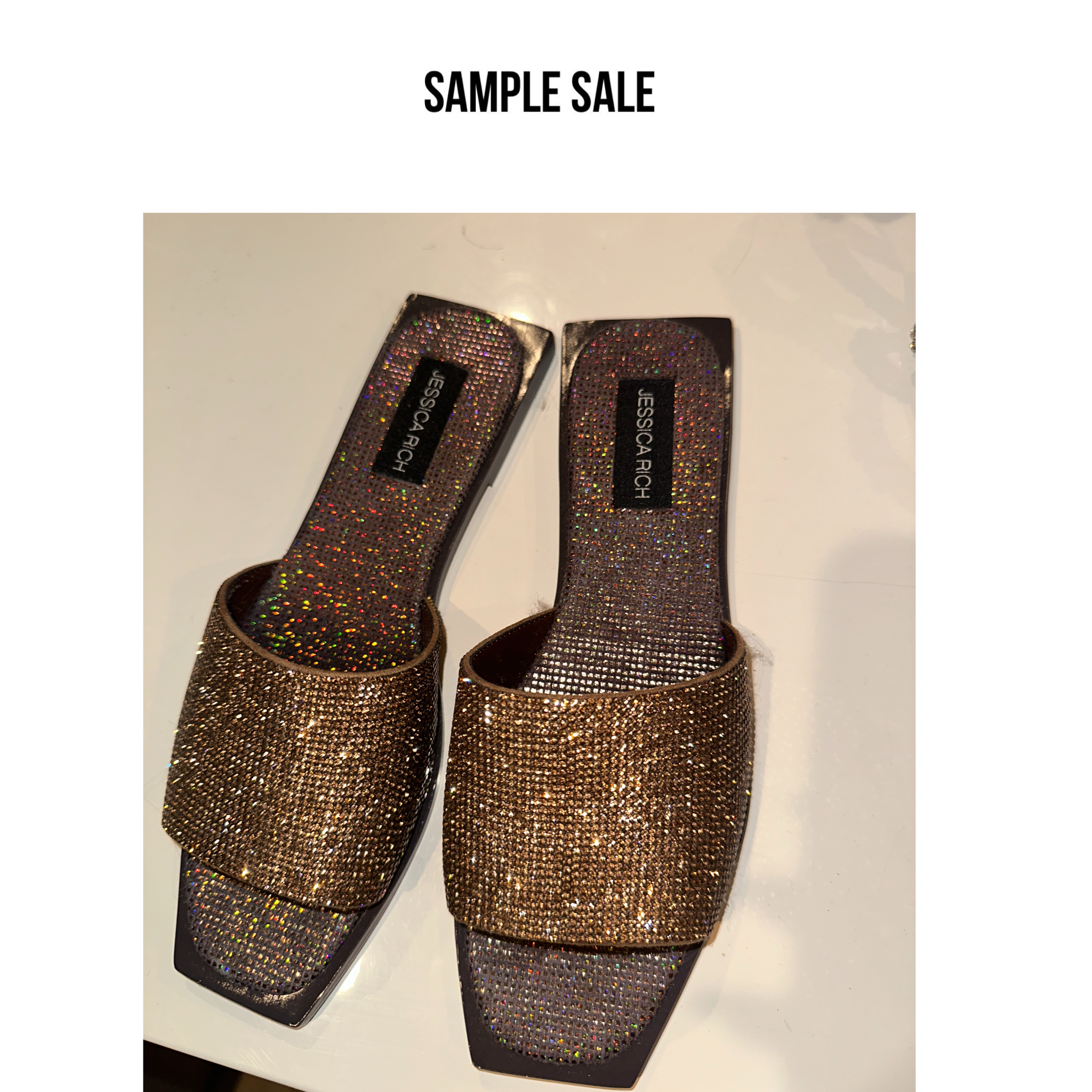 SAMPLE SALE | DIAMOND FLAT | BRONZE