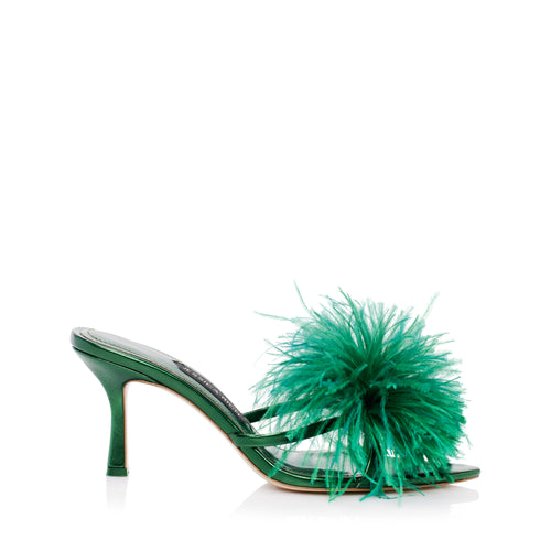 MALINA MULE 80 MM | EMERALD