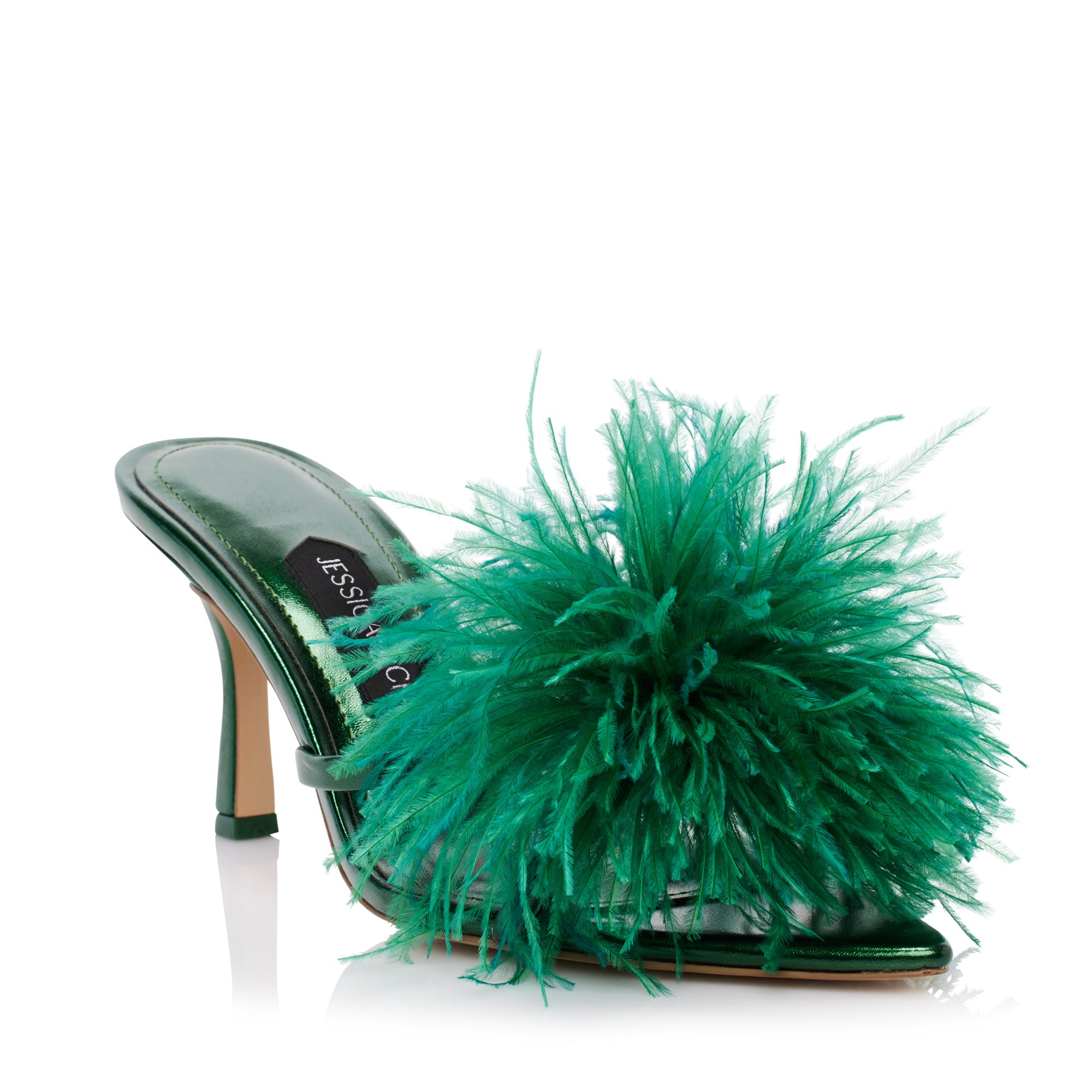 MALINA MULE 80 MM | EMERALD