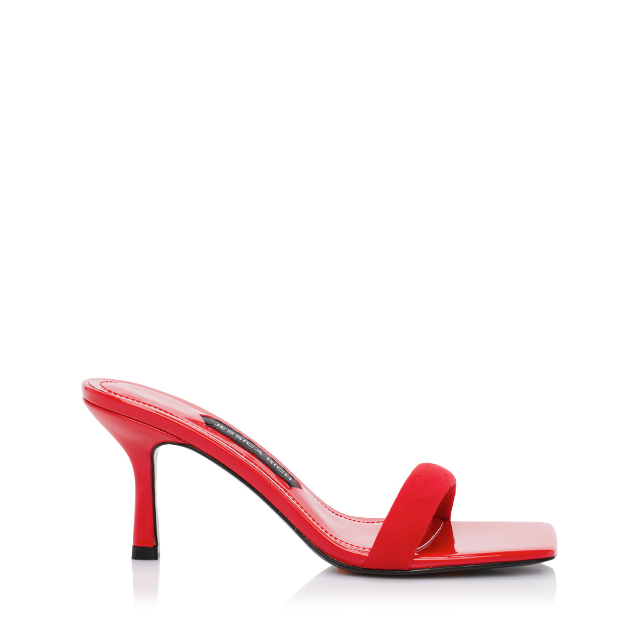 VERONIKA MULE 80 MM | RED