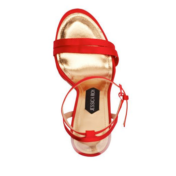 PLATFORM SANDAL | RED