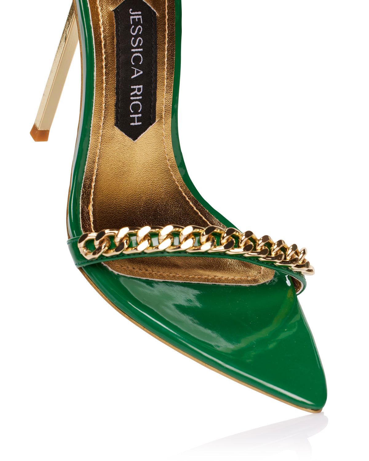 MONACO SANDAL | GREEN - JESSICA RICH