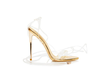 DRIP SANDAL 120 MM | CLEAR