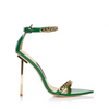MONACO SANDAL | GREEN - JESSICA RICH